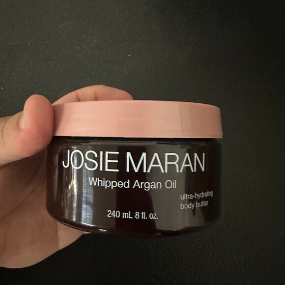 Josie Maran Whipped Argan Oil 8 OZ BODY BUTTER BAKED LEMON BLISS - Picture 1 of 3